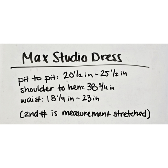 MAX STUDIO Nwt 3/4 Sleeve Royal Striped Pieced Bodycon Knee Length Dress, XL - Picture 13 of 14